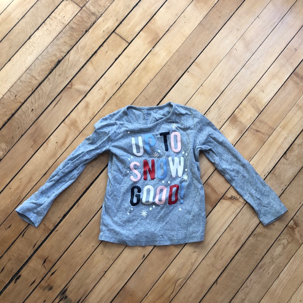 Gap playtime long sleeve shirt girls 5 years